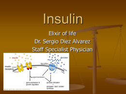 Insulin Elixir of life