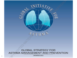 sthma pharmacotherapy