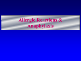 Anaphylaxis & Allergy NSC - Hatzalah of Miami-Dade