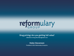 Drug pricing: are you getting full value?