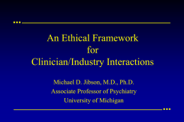 409 An Ethical Frame.. - University Psychiatry