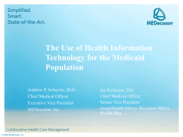 IMM Presentation - Global Health Care, LLC