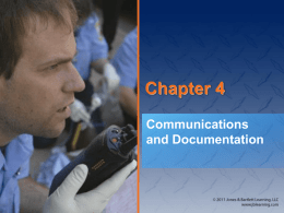 Chapter 4: Communication and Documentation