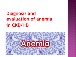 For CKD ND patients, during the maintenance phase of ESA therapy