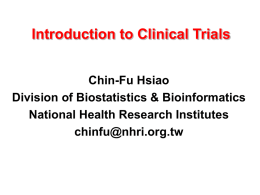 Clinical Trials