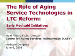 Center for Aging Services Technologies (CAST)