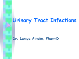 Urinary Tract Infections - Home