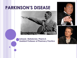 Advances in Managing Parkinson`s Disease