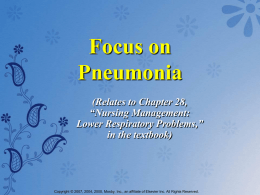 Pneumonia