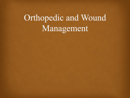 Orthopedic & Wound Management
