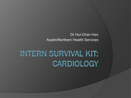 Guide to cardiology for interns
