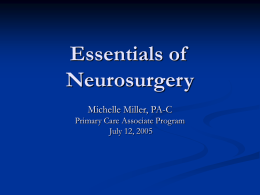 Essentials of NSU and Cardiothoracic Surgery