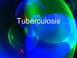 Tuberculosis - Austin Community College