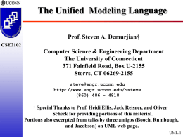 UML  - University of Connecticut