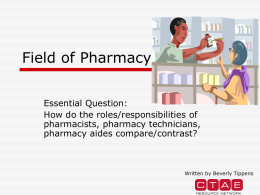 HS_6-4_Field of Pharmacy