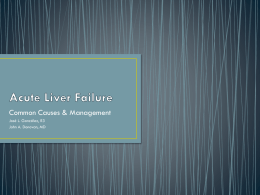 Acute Liver Failure2003