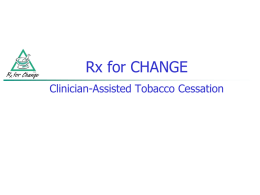 The Health Consequences of Smoking - Rxforchange