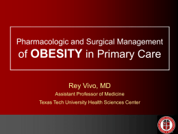 obesity - Texas Tech University Health Sciences Center