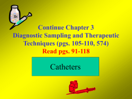 Chap 3 Catheters