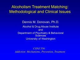 slides - Alcohol and Drug Abuse Institute