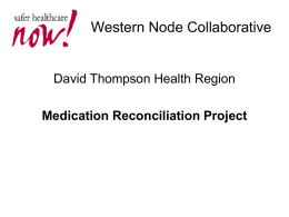David Thompson Health Region