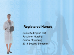 Registered Nurses - IHMC Public Cmaps