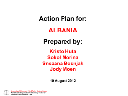 Albania - Pain & Policy Studies Group