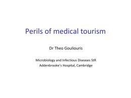 Perils of medical tourism