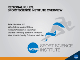 Sports Science Institute - Brown Bag