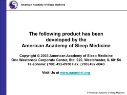 Sleep, Alertness and Fatigue Education in Residency (SAFER