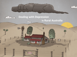 Dealing with Depression in Rural Australia