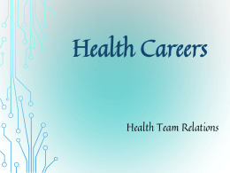 Health Careers - North Buncombe High