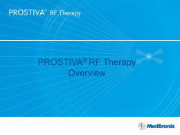 PROSTIVA RF Therapy