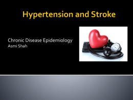 Hypertension and Stroke