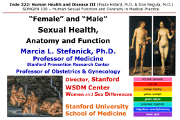 Sexual health - Stanford Medicine