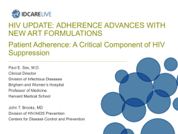 Recommendations to Improve Adherence