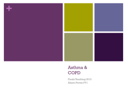 Asthma COPD