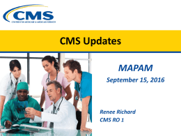 CMS Updates