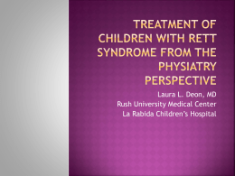 Treatment of Spasticity and Dystonia in Children with Cerebral PalsY