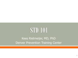 STD 101 - STD Prevention Online
