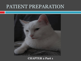 patient preparation - Dr. Roberta Dev Anand