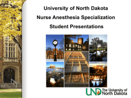 PowerPoint Presentation - NDANA - North Dakota Association of