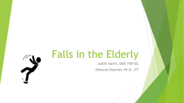 Falls in the Elderly