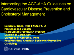 Interpreting the ACC-AHA Guidelines on