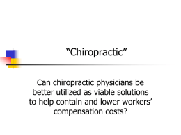Chiropractic - Squarespace