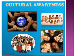 Cultural Awareness - Amazon Web Services