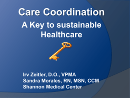 Care Coordination Plan
