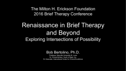 SC23- Bertolino-Renaissance In Brief Therapy