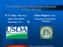 us food safety requirements for exporting meat, poultry and egg