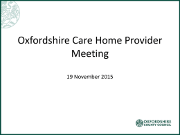 19 Nov 2015 - Oxfordshire County Council